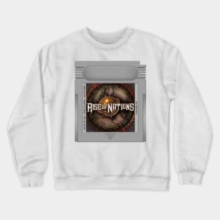 Rise of Nations Game Cartridge Crewneck Sweatshirt